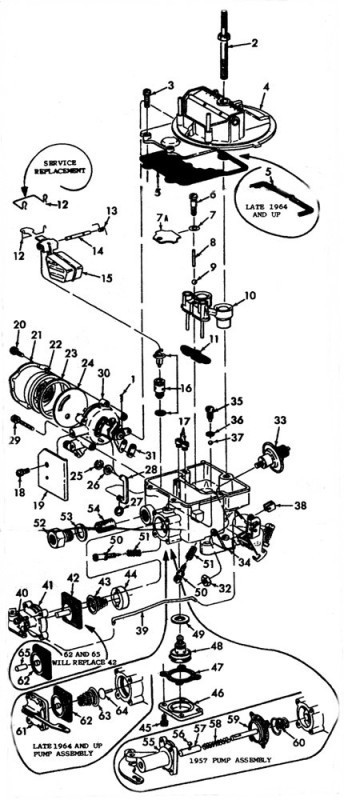 FORD MODEL F-2 Exploded View