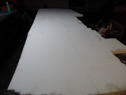 Foam Placed On Wall Board