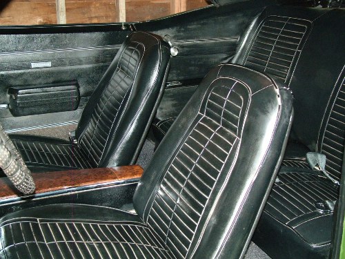 68 Firebird interior restored