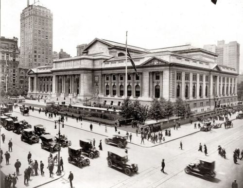 1915 NYC traffic
