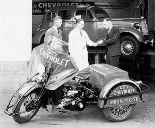 Chevy dealer circa 1930