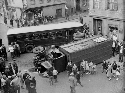 1934 truck rollover