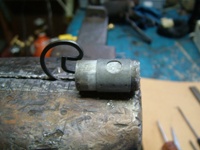 Condenser in vise