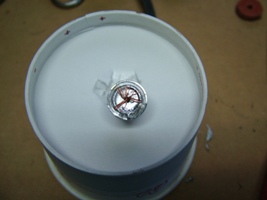 Condenser contact with wire strands