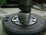 harmonic balancer sleeved