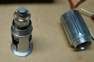 1962 cadillac lighter receptical and retainer
