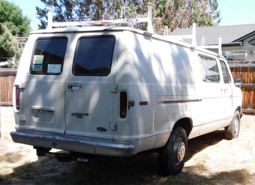 1991 Ford Van Pre Conversion