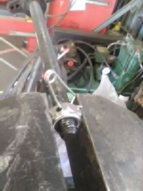 Tranny Jack Table Nut Repair