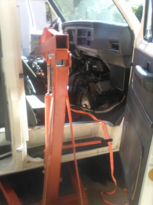 Hoisting Tray Off The Floor