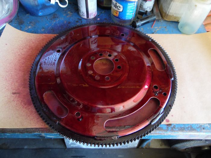Flywheel die penatrant check