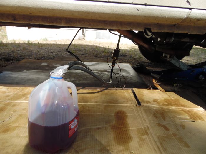 transmission reverse direction hook up