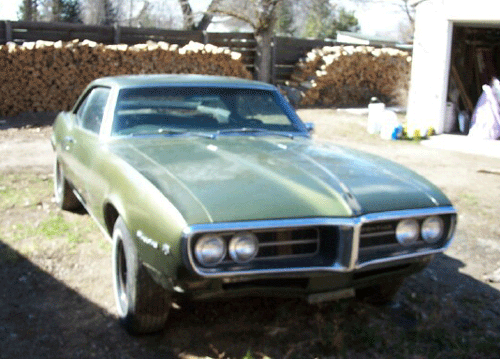 68 Firebird Pre Restoration