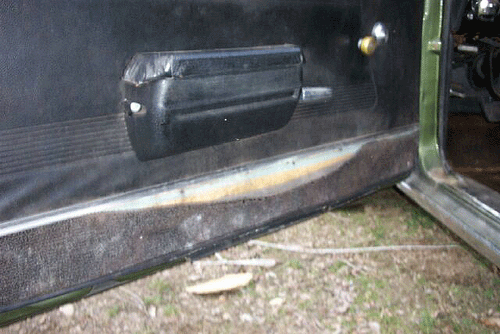 68 Firebird Pre Restoration