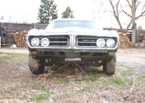 68 Firebird Pre Restoration