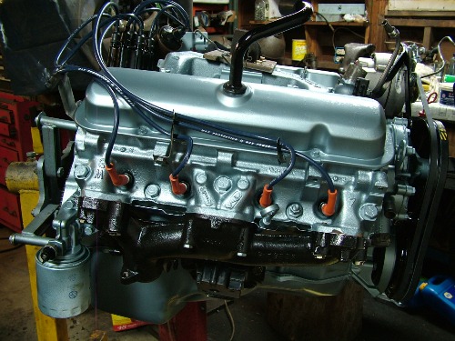 68 Firebird Engine restored RH view
