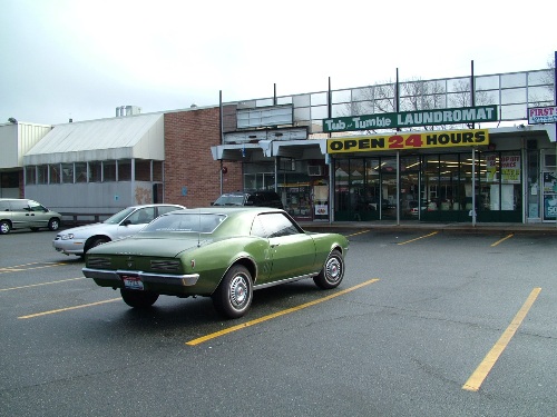 68 Firebird on the road