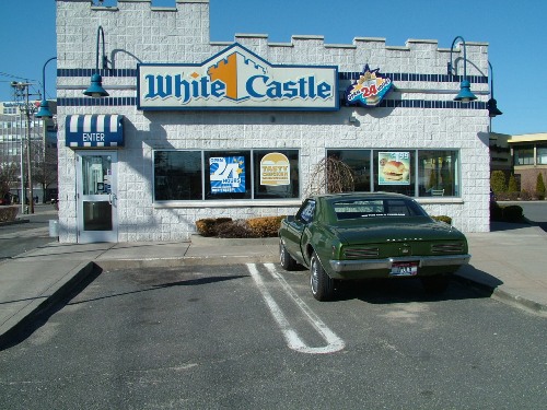 68 Firebird on the road at White Castle