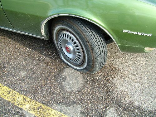 68 Firebird on the road