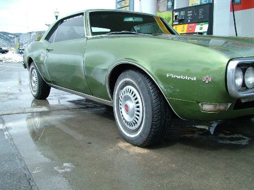 68 Firebird on the road