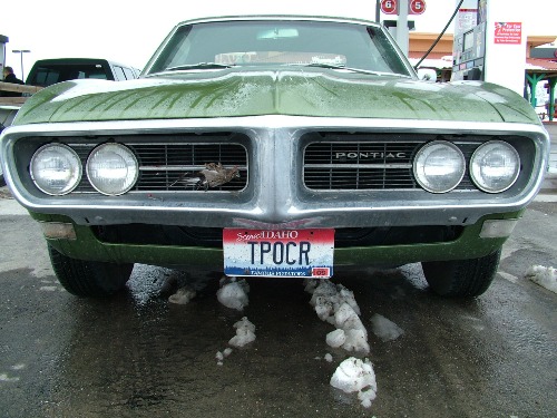 68 Firebird on the road
