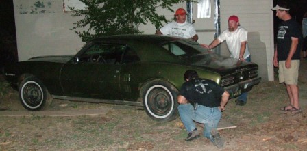 68 Firebird Pre Restoration