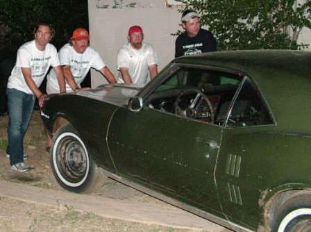68 Firebird Pre Restoration