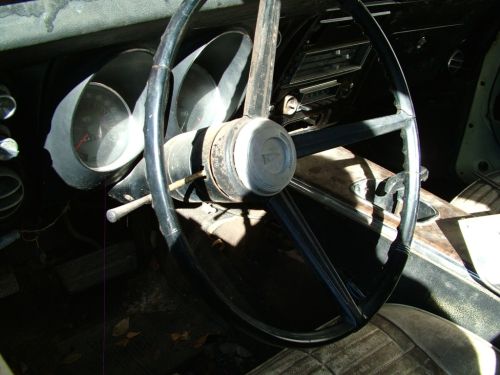 1968 Yellow Firebird Steering Wheel