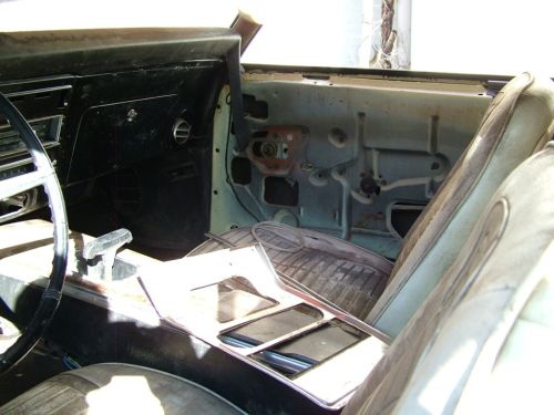 1968 Yellow Firebird Interior RH Front Side