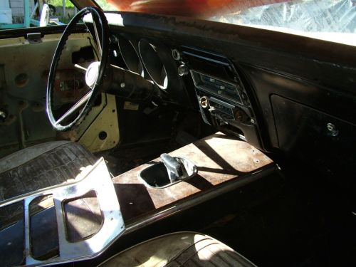 1968 Yellow Firebird Interior Front  LH Side