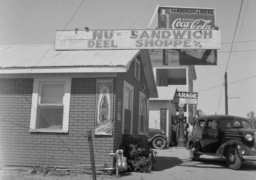 sandwhich shop circa1930