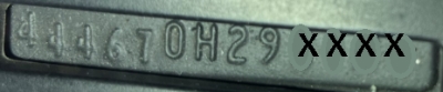 1974 Buick VIN Plate