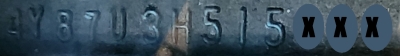 1973 Buick VIN Plate