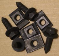 67-68 Firebird Radiator Support Gusset Bolts/Nuts