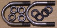 67-69 Firebird Driveshaft U-Bolts/Nuts