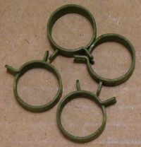 67-69 Firebird Fuel Hose Clamps