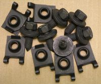 67-69 rear spring eye bolt/nut set