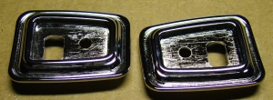 68-69 Firebird Door Grab Handle Bezels