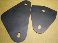 68-69 Firebird Door Window Mounting Plate Gasket Set 