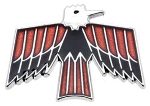 67-69 Firebird Glovebox Bird Emblem