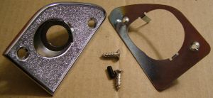 68-69 Firebird Outside LH Rear View Remote Mirror Control Bezel Kit