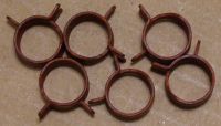 69 Firebird Fuel Return Hose Clamps