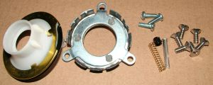 69 Firebird Woodgrain Steering Wheel Horn Contact Kit Tilt