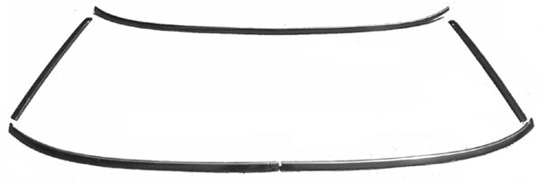 67-69 Firebird Windshield Molding Convertible