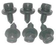 67-69 Firebird Convertible "X" Underpan Brace Hardware Kit