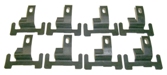 67-69 Firebird Reveal Molding Lower Clips
