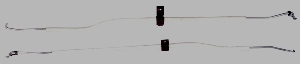 67 Firebird Door Opening Rod Mechanism Set