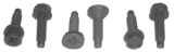 67 Firebird Door Hinge Bolt Set
